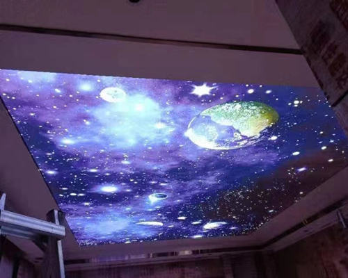 飯店星空吊頂軟膜燈箱