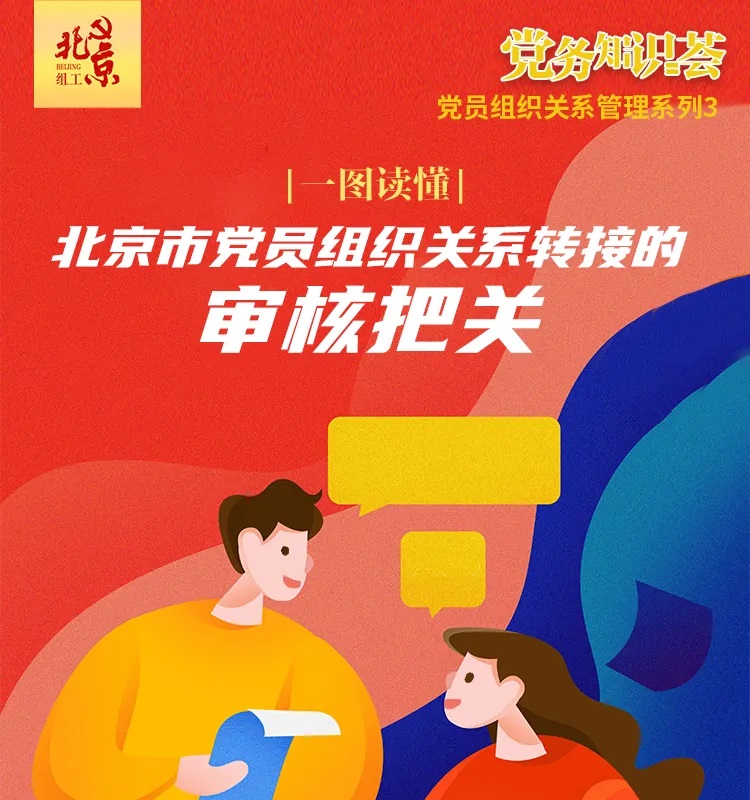 一图读懂 | 北京市党员组织关系转接的审核把关