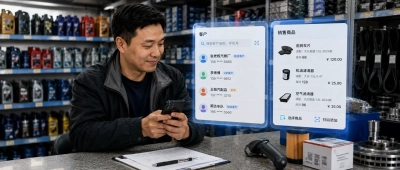 汽修汽配进销存解决方案：智慧记AI进销存，扫码报价、库存管控、线上商城一体化